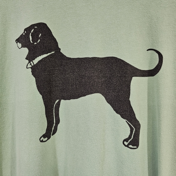 The Black Dog Green T-Shirt Men's Size S - Picture 2 of 5